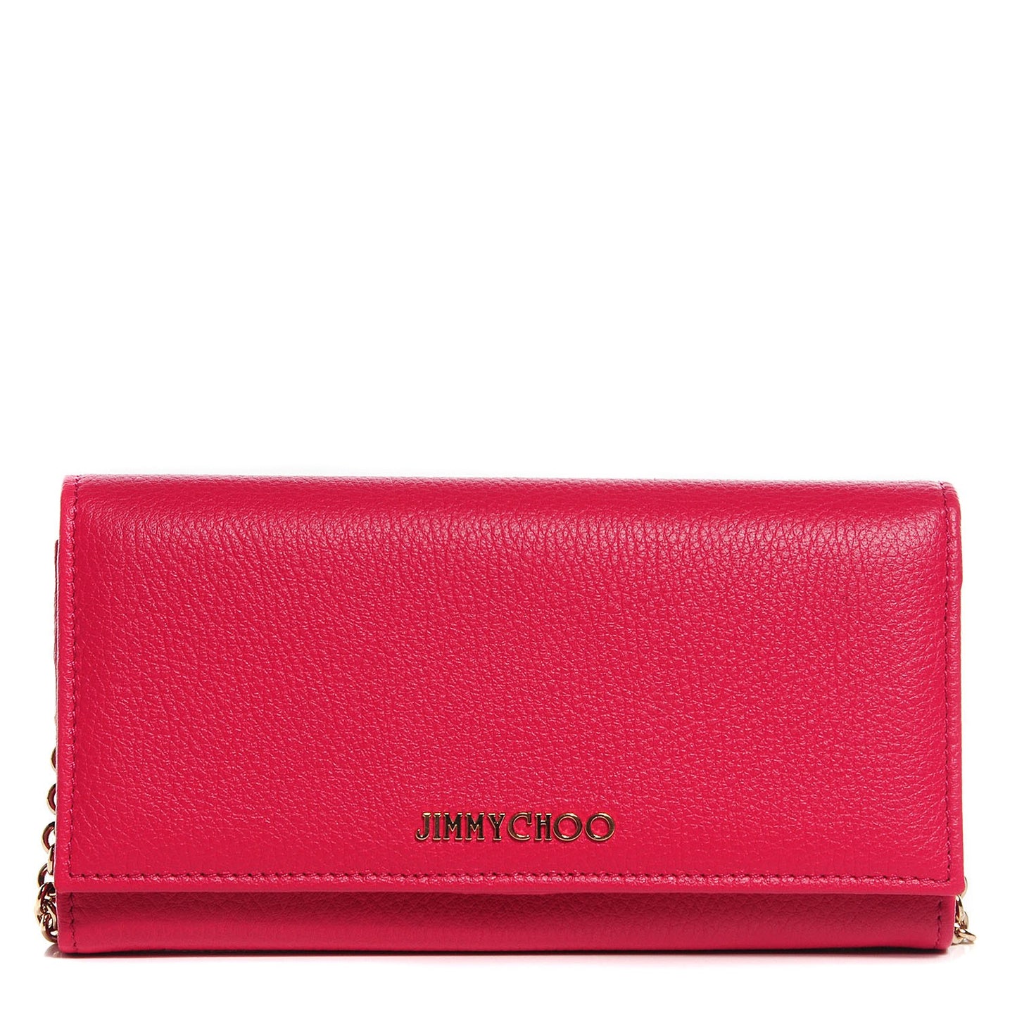 Grainy Calf Nikita Convertible Wallet Cherry