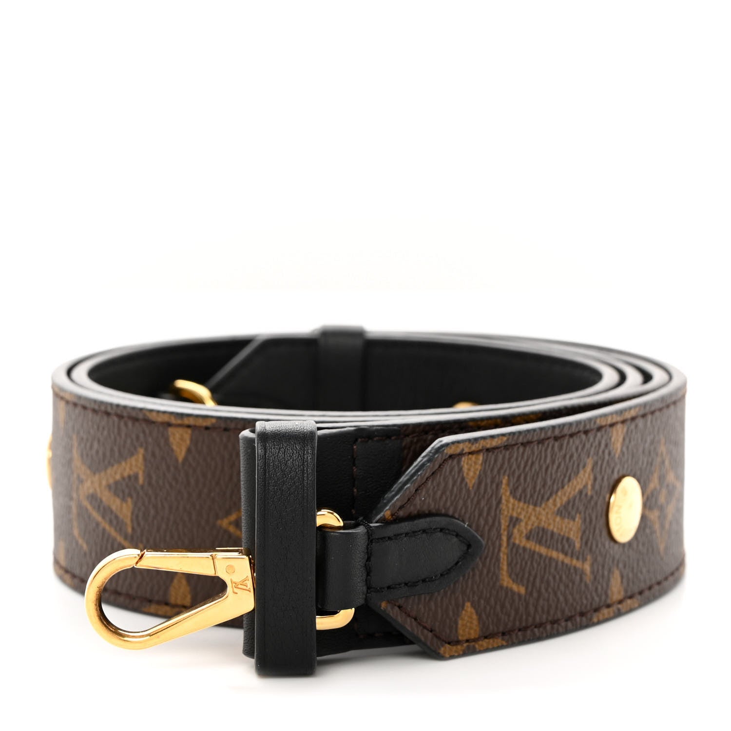 Louis Vuitton Monogram Adjustable Bandouliere Shoulder Strap Black 1 of 4