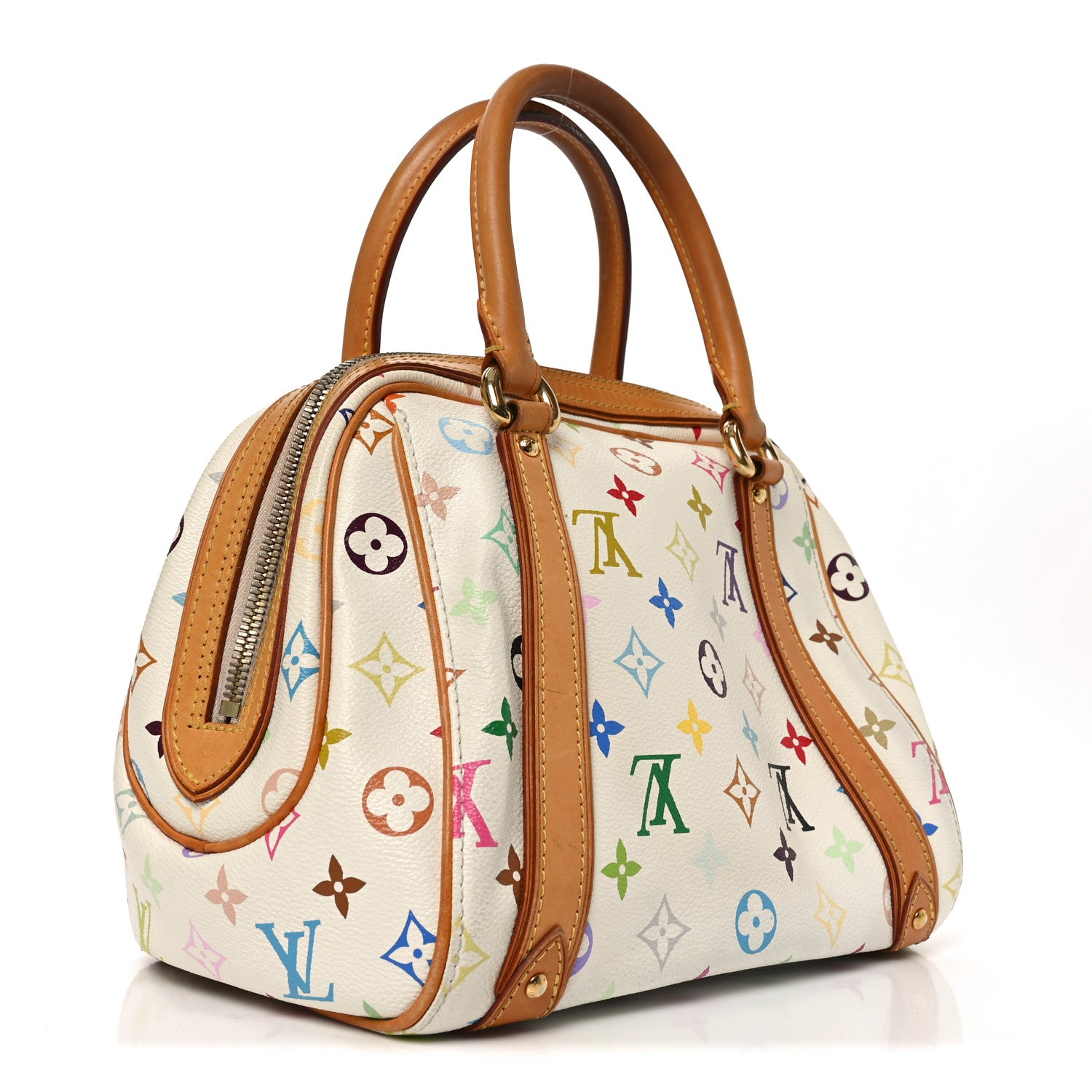 Louis Vuitton Monogram Multicolor Priscilla White 4 of 17