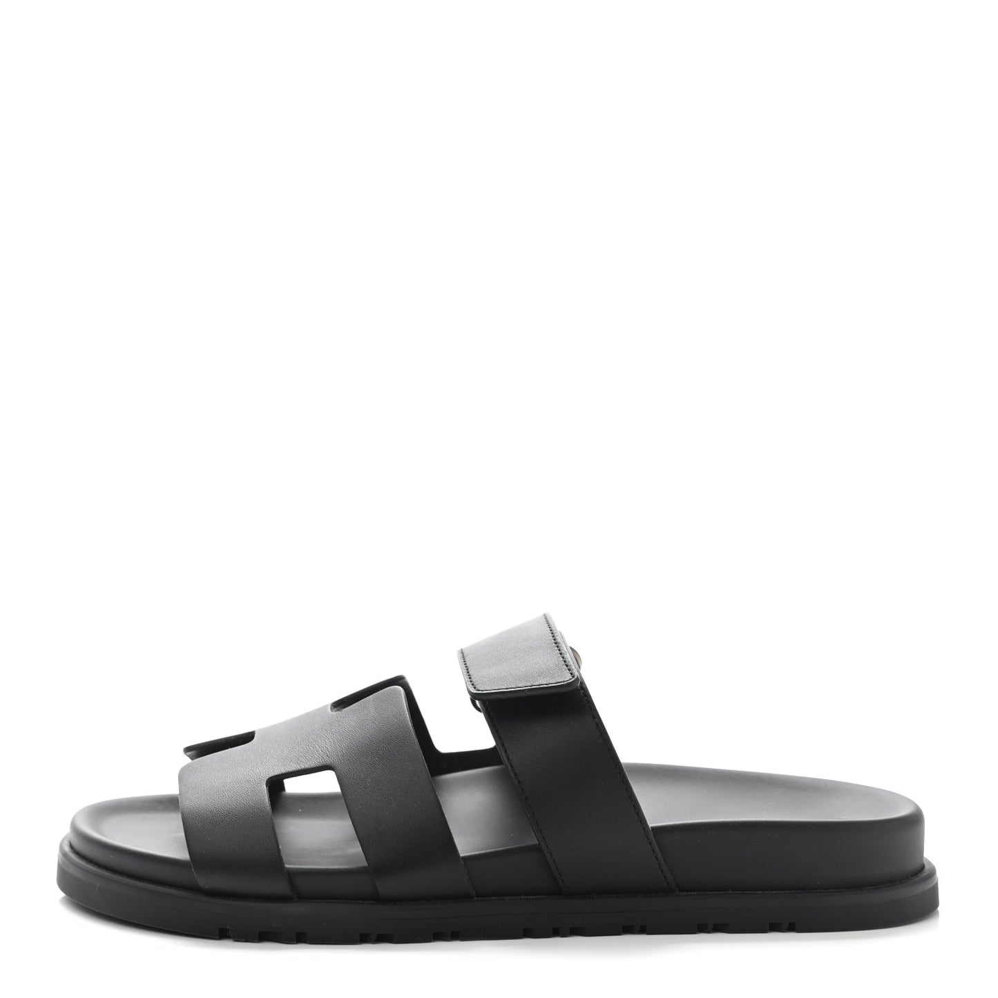 Calfskin Womens Chypre Sandals 38 Black