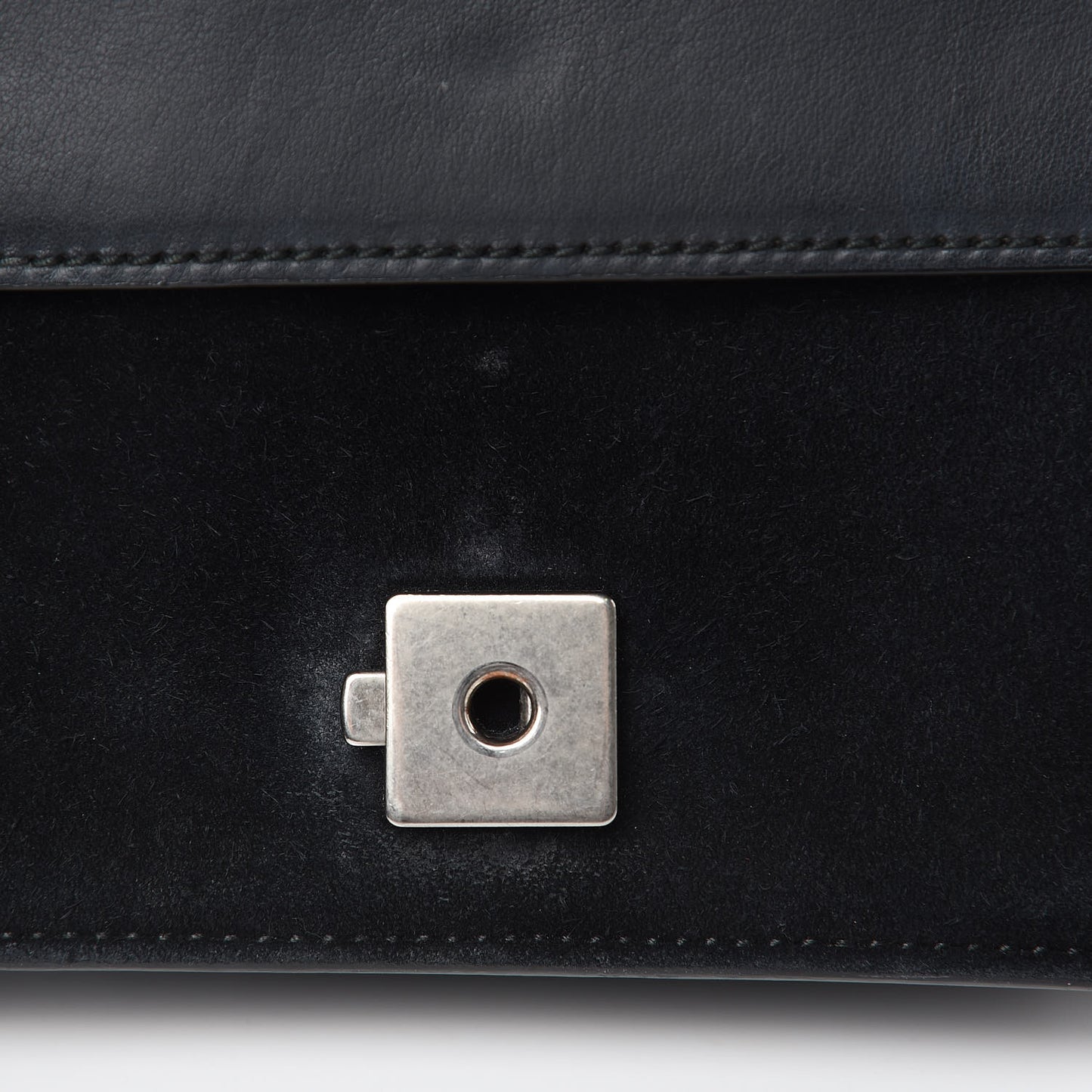 Suede Mini Dionysus Shoulder Bag Black