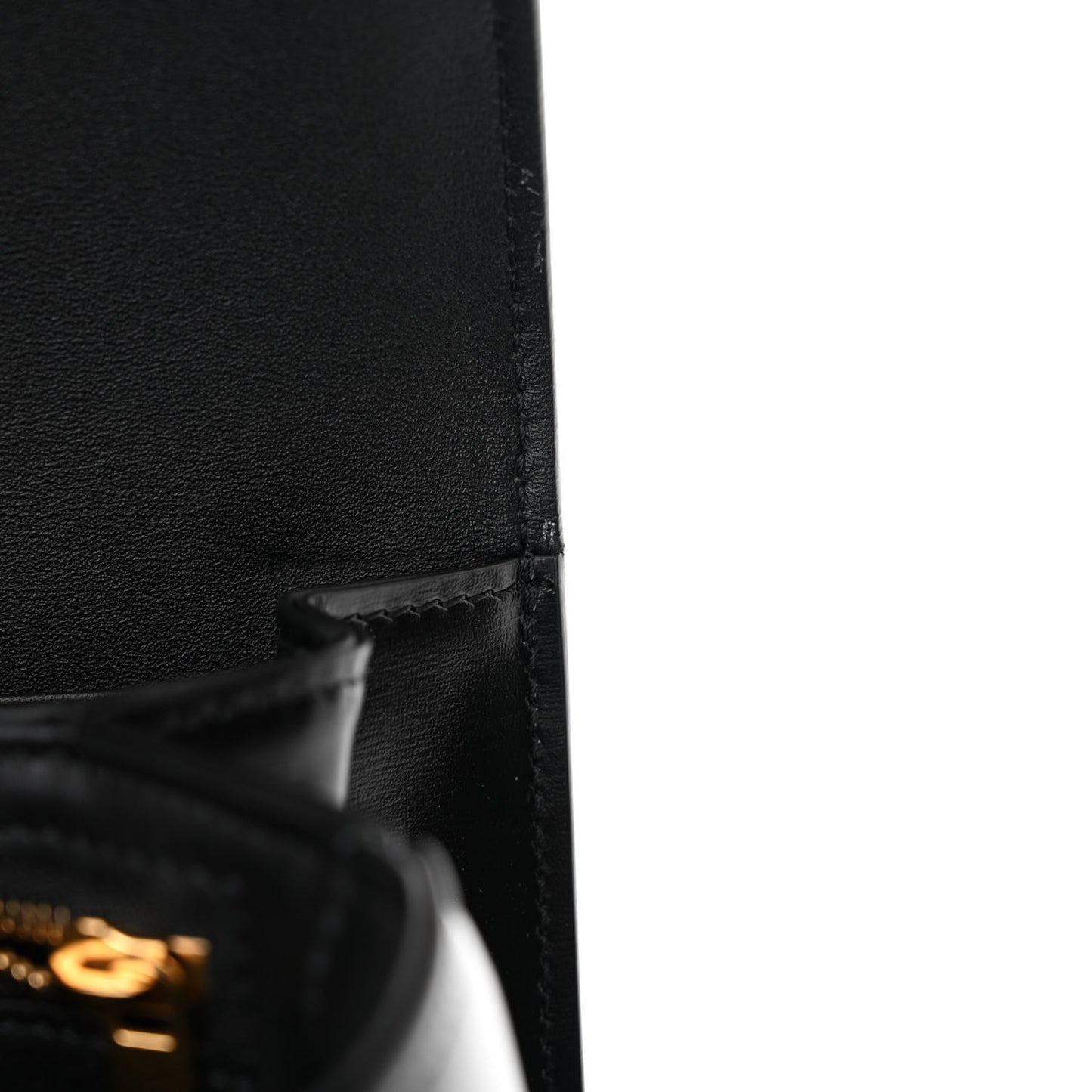 Shiny Calfskin Medium Triomphe Black