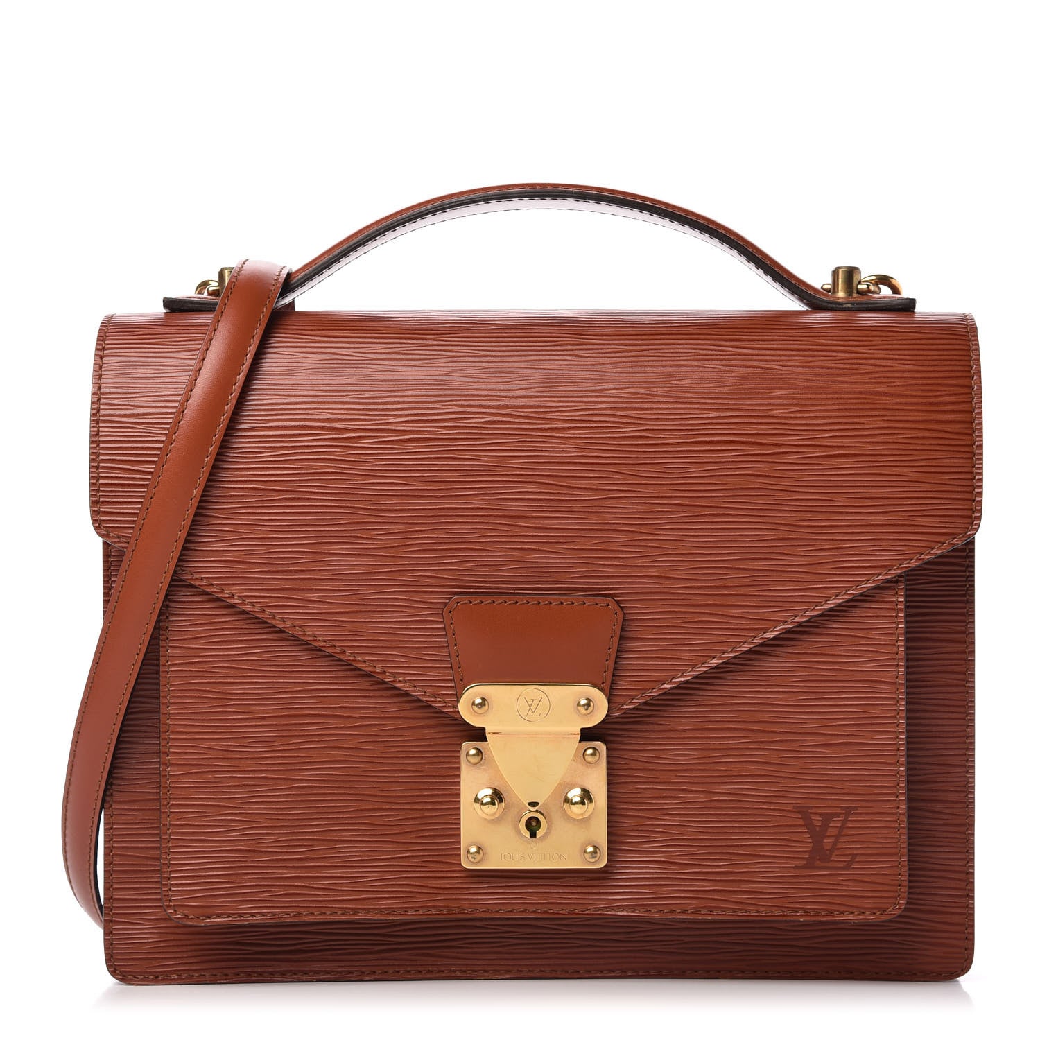 Louis Vuitton Epi Monceau Kenyan Fawn 1 of 11