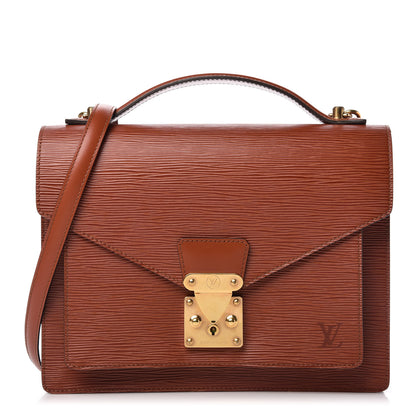 Louis Vuitton Epi Monceau Kenyan Fawn 1 of 11
