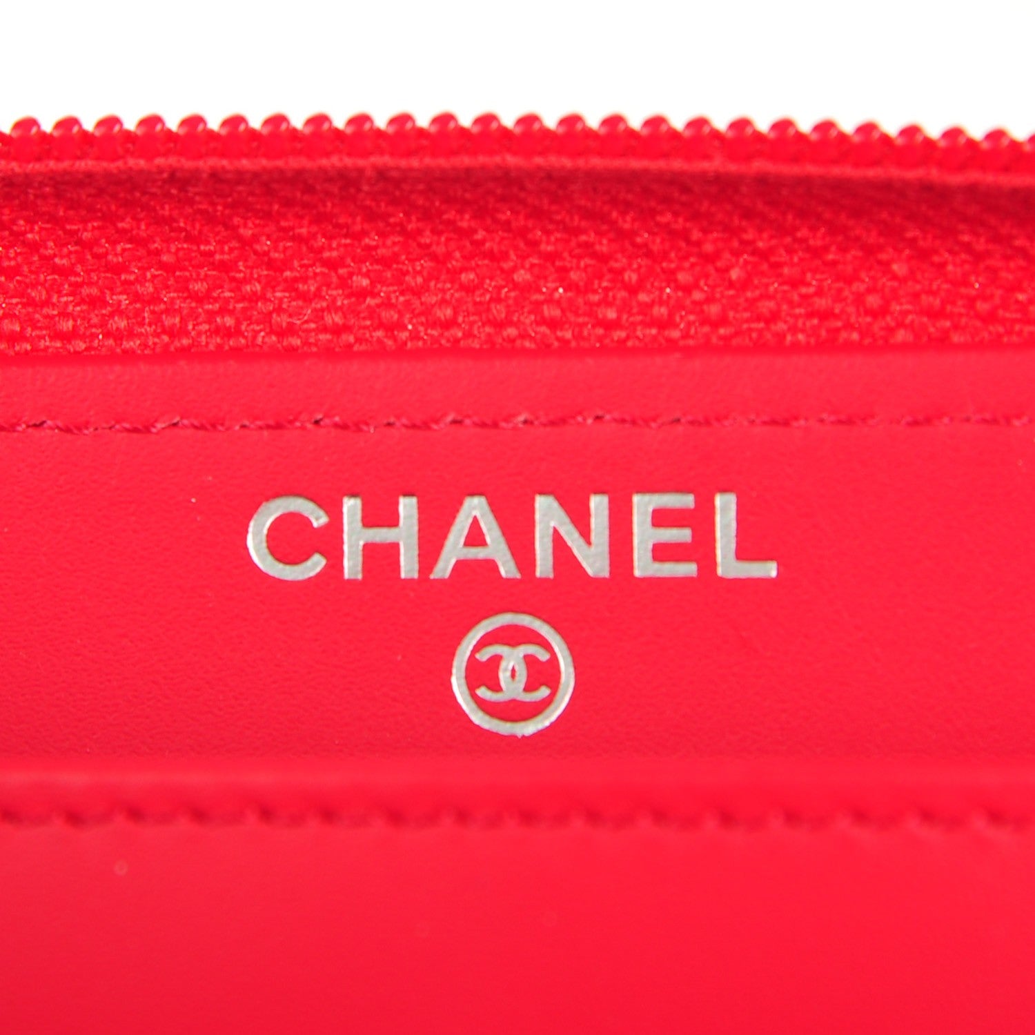 Chanel Caviar Large Timeless CC Zip Around Wallet Red 6 of 8