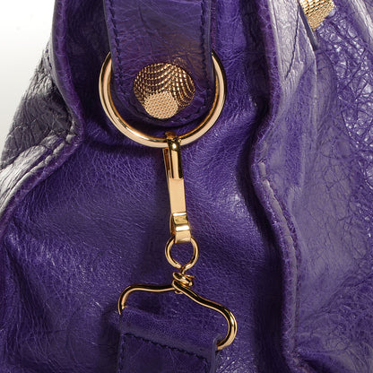 Balenciaga Agneau Giant 21 Gold Hardware City Dark Violet 12 of 13