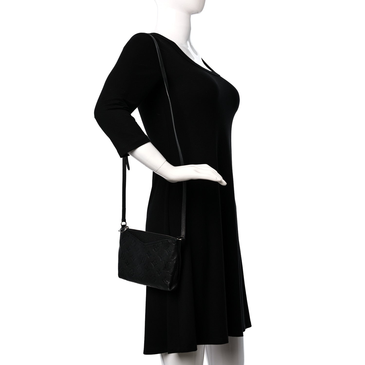 Louis Vuitton Empreinte Pallas Crossbody Black 2 of 9