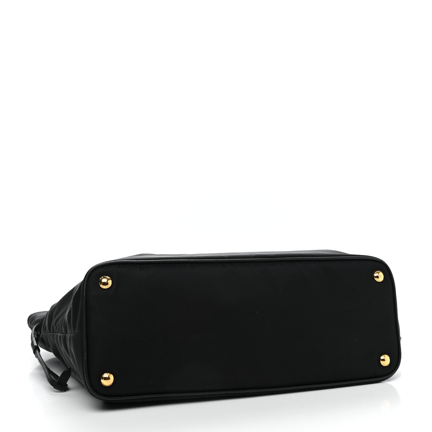 Tessuto Nylon Saffiano Tote Black