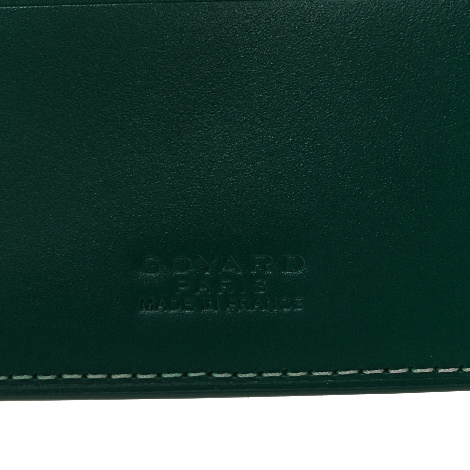 Goyard Goyardine Bifold Victoire Wallet Green 6 of 8