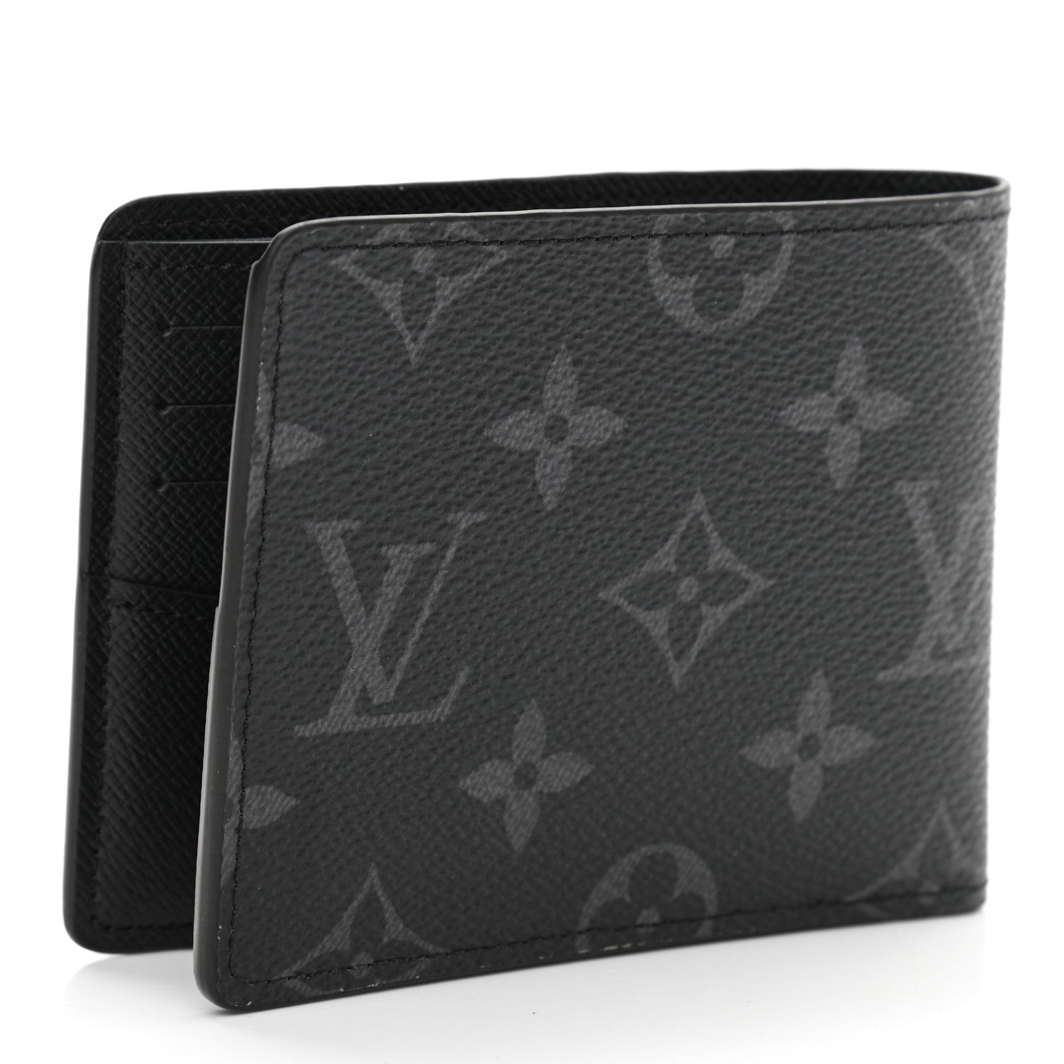 Louis Vuitton Monogram Eclipse Slender Wallet 3 of 8