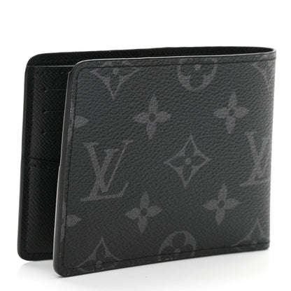 Louis Vuitton Monogram Eclipse Slender Wallet 3 of 8