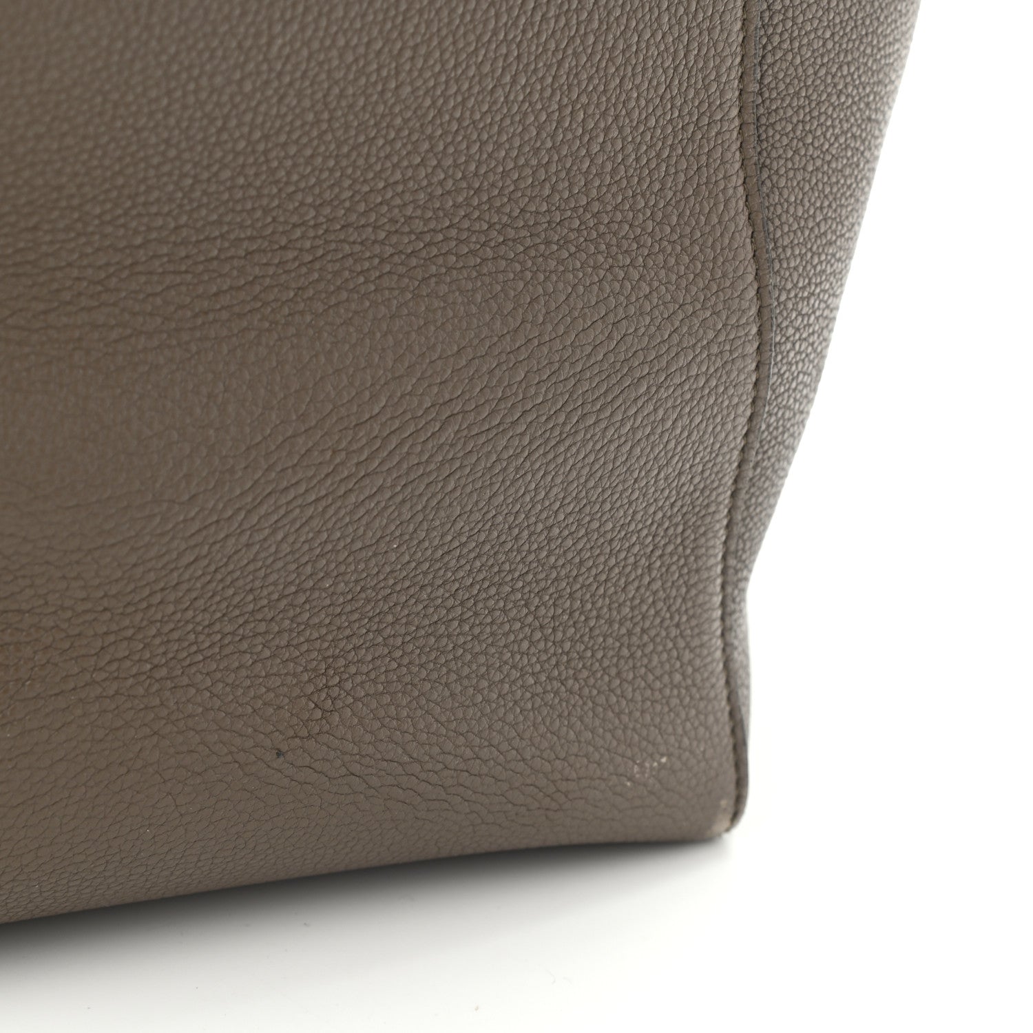 Celine Soft Grained Calfskin Medium Belt Cabas Phantom Taupe 14 of 18
