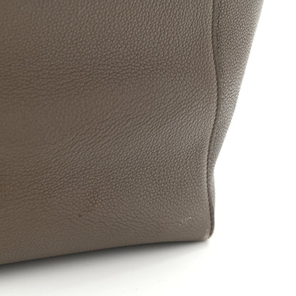 Celine Soft Grained Calfskin Medium Belt Cabas Phantom Taupe 14 of 18