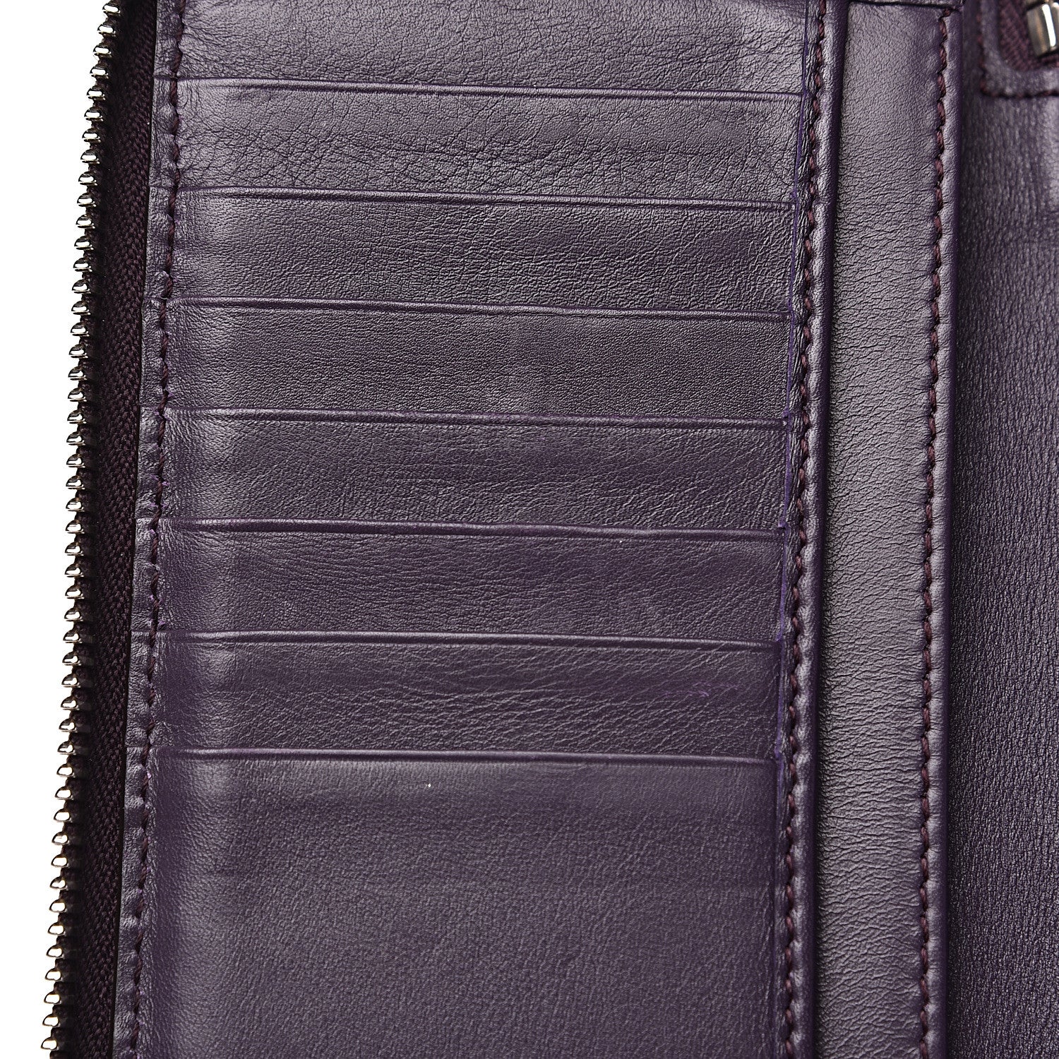 Gucci Microguccissima Zip Around Wallet Purple 13 of 13