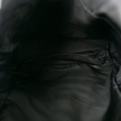 Dolce & Gabbana Calfskin Coated Canvas Vulcano Backpack Black 5 of 12