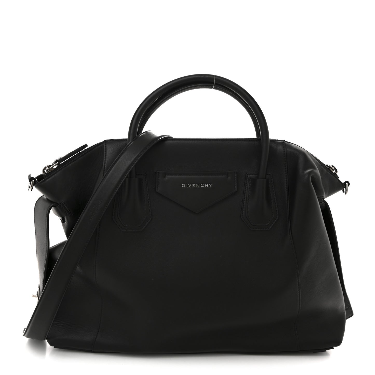 Smooth Calfskin Medium Soft Antigona Black