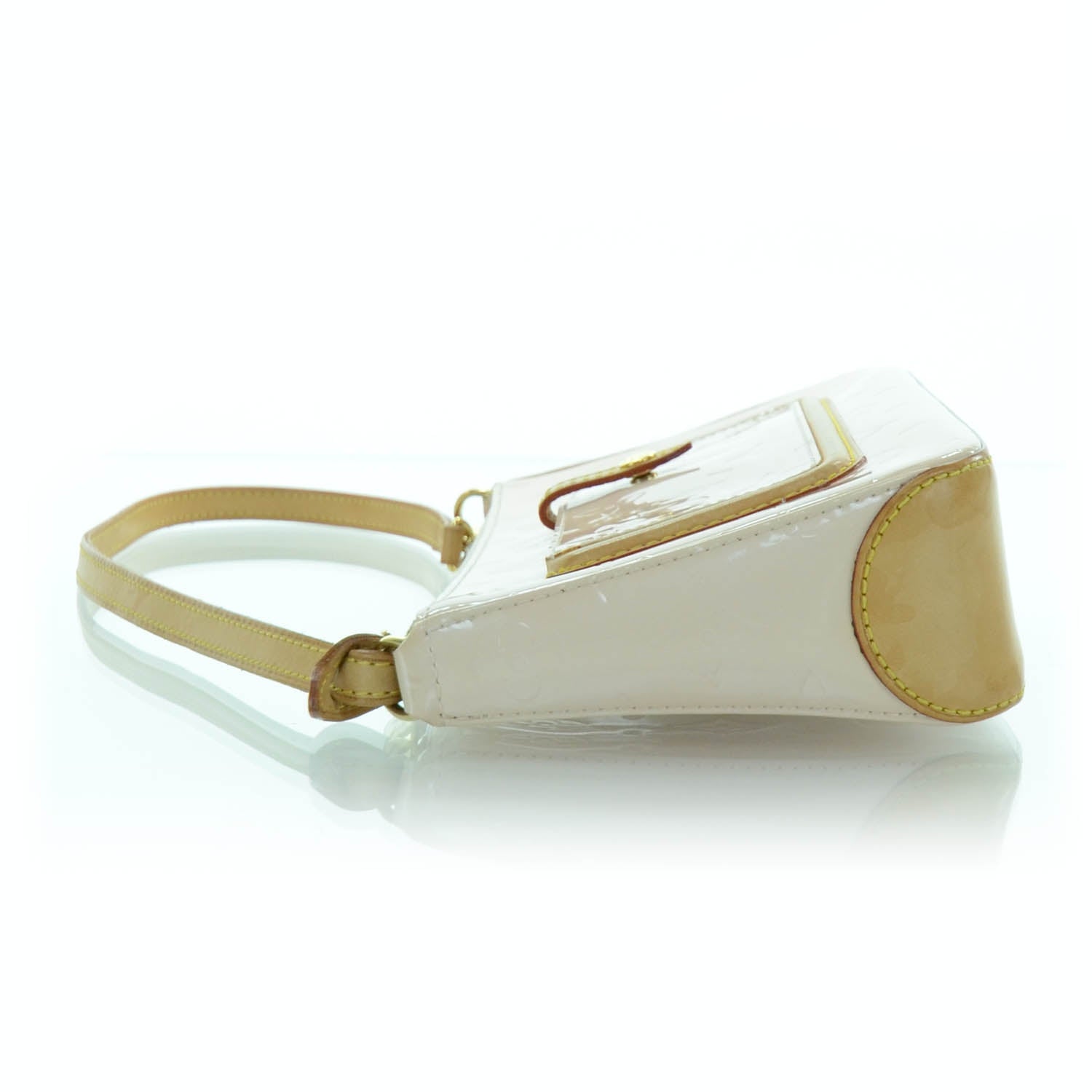 Louis Vuitton Vernis Mallory Square Marshmallow 5 of 11