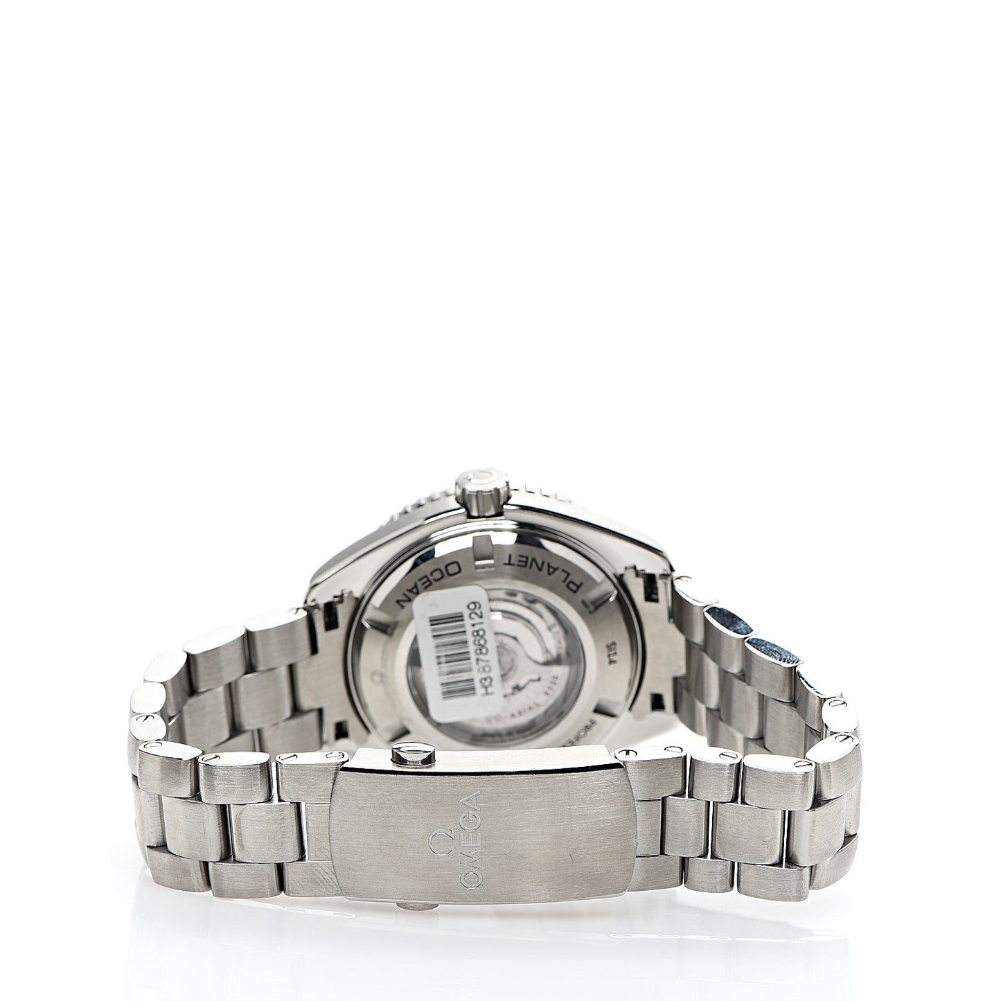 Stainless Steel 37mm Seamaster Planet Ocean Co-Axial Automatic Watch Black 232.30.38.20.01.002