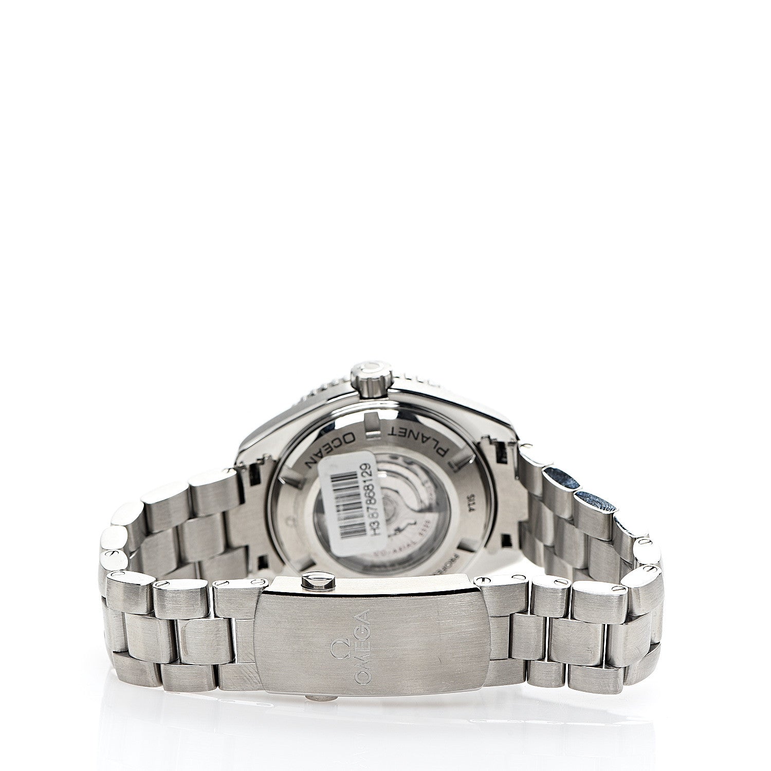 Omega Stainless Steel 37mm Seamaster Planet Ocean Co-Axial Automatic Watch Black 232.30.38.20.01.002 3 of 6