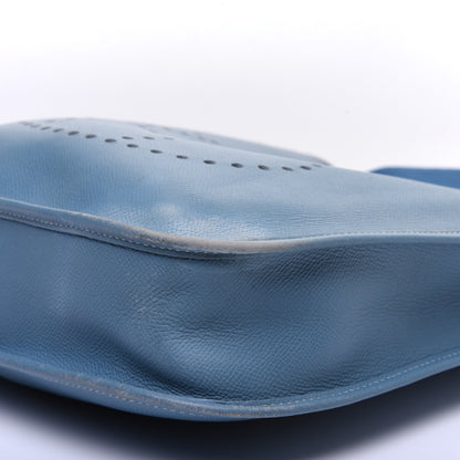 Hermes Epsom Evelyne PM Blue Jean 7 of 12