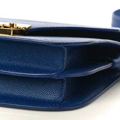 MCM Park Avenue Calfskin Small Patricia Crossbody Bag Blue 8 of 9