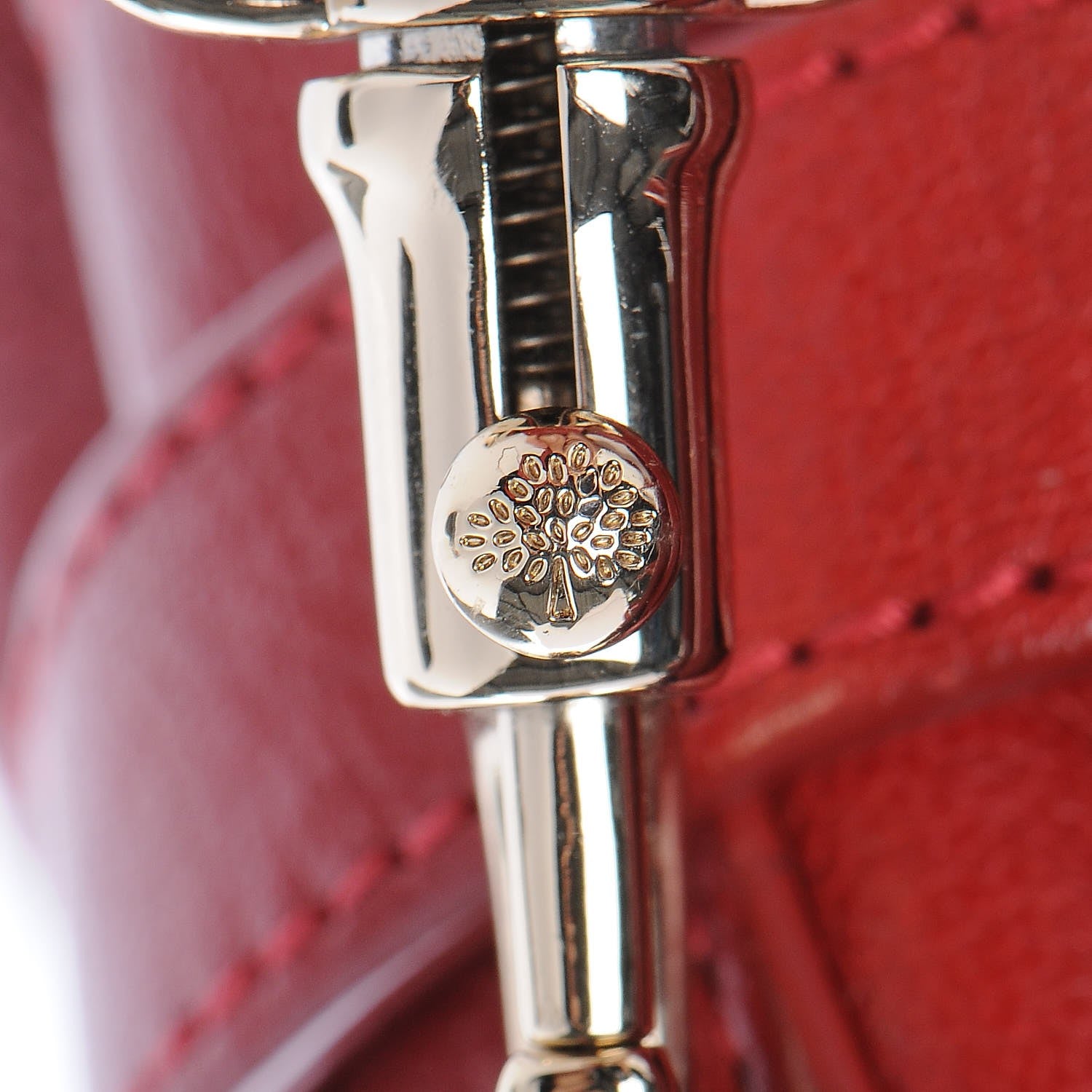 Mulberry Goatskin Small Bayswater Red 10 of 18