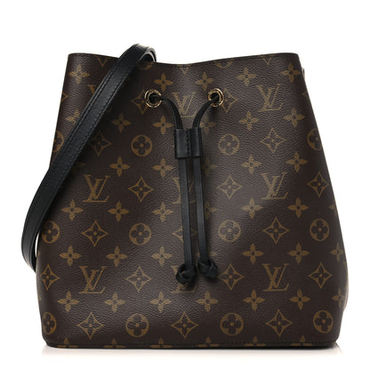 Louis Vuitton Monogram Neonoe MM Black 1 of 8