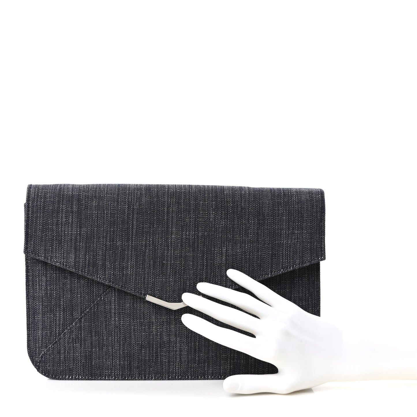 Denim 2Jours Clutch Blue Black