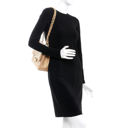 Chanel Pearly Caviar Quilted Jumbo Double Flap Gold 3 of 9