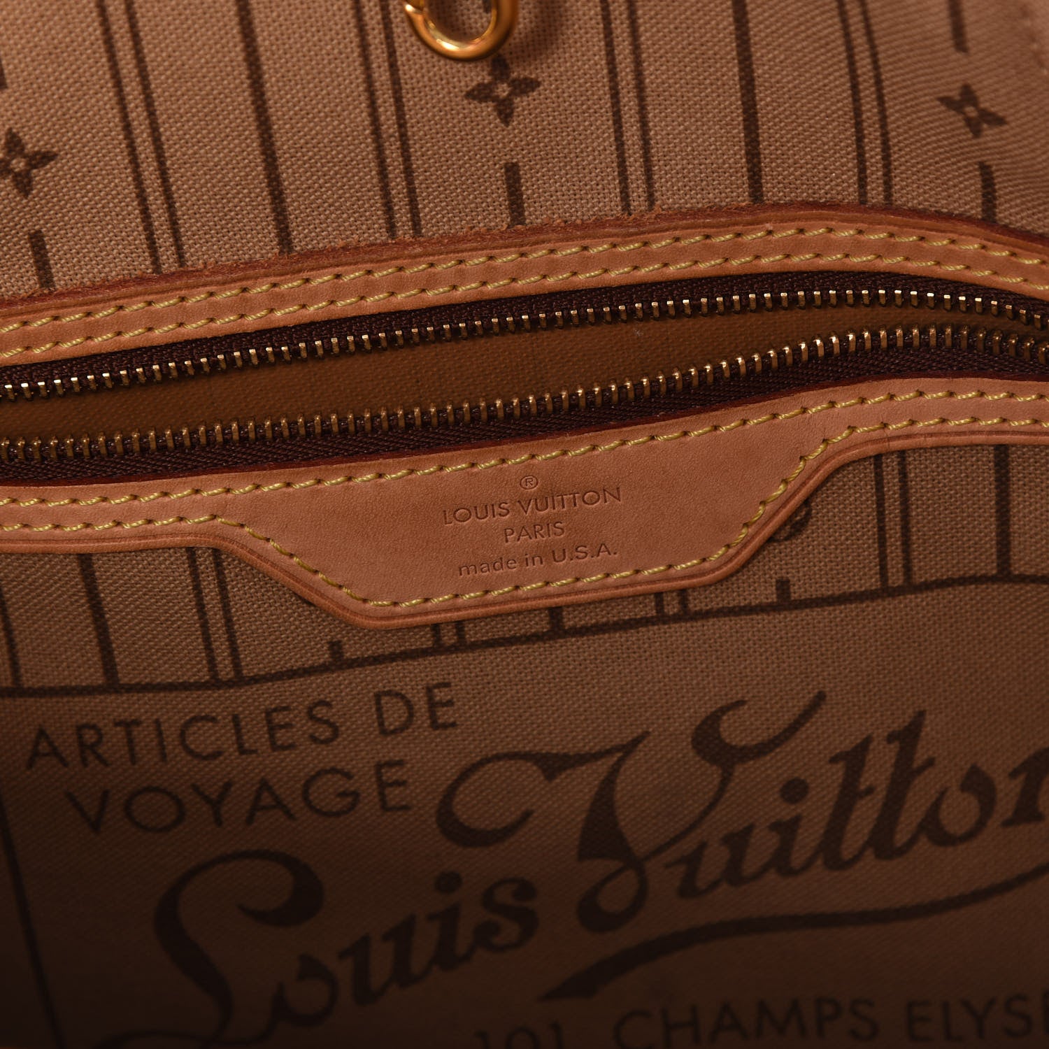 Louis Vuitton Monogram Neverfull PM 9 of 11