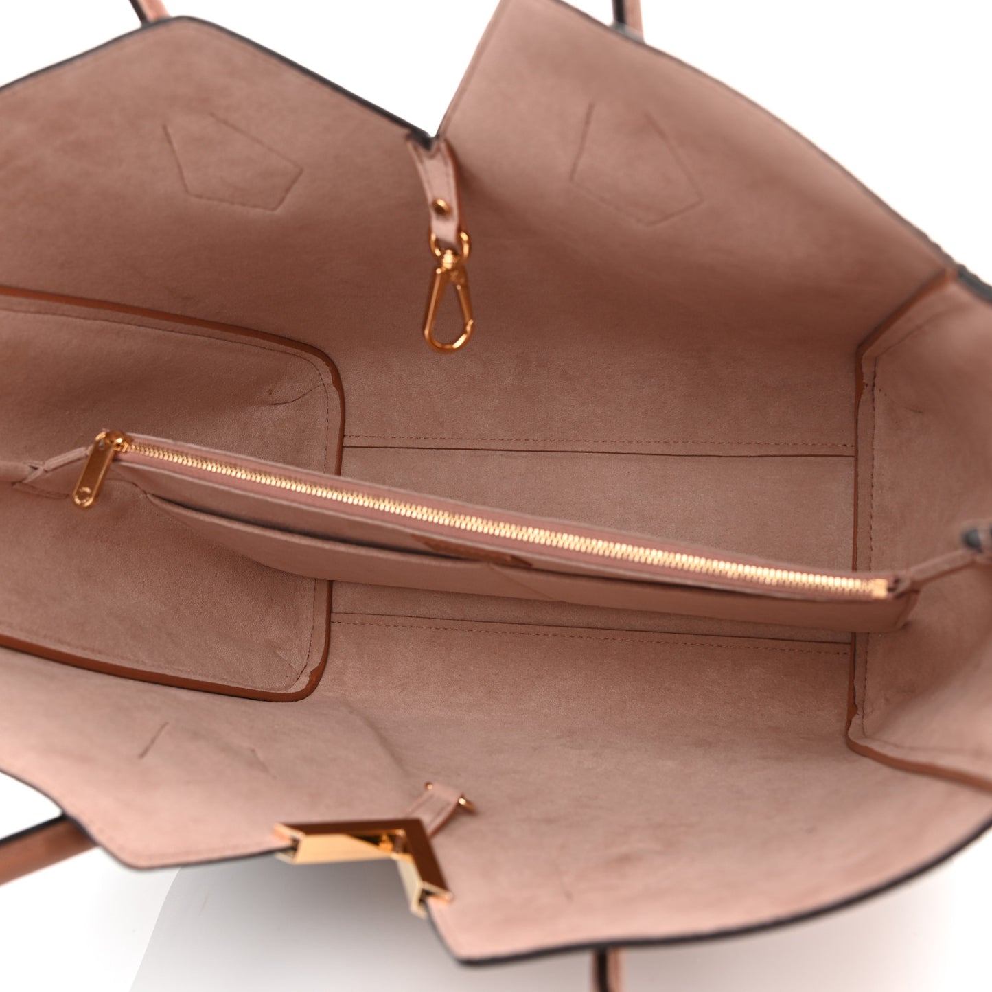 Calfskin Monogram Kimono Tote Bois de Rose