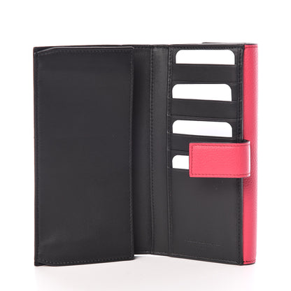 Alexander McQueen Calfskin Skull Continental Wallet Pink 6 of 9