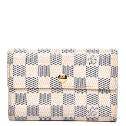 Louis Vuitton Damier Azur Alexandra Wallet 1 of 8