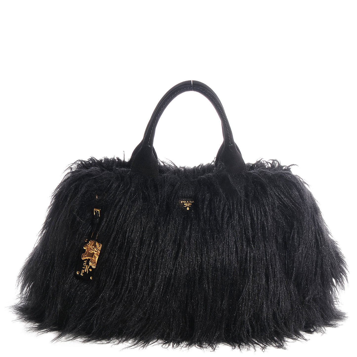 Eco Kidassia Faux Fur Garden Tote Black