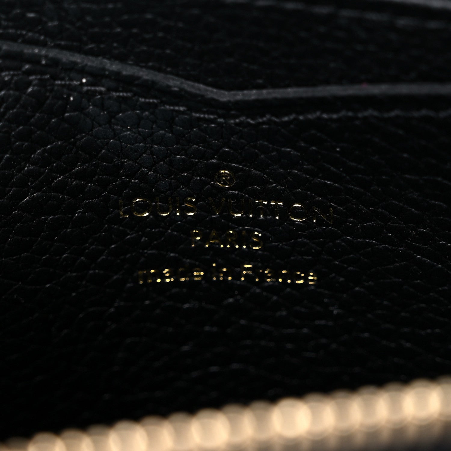 Louis Vuitton Empreinte Zippy Coin Purse Black 6 of 7