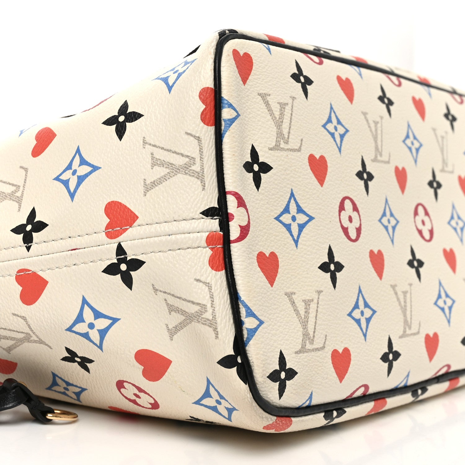 Louis Vuitton Game On Neverfull MM White 9 of 10