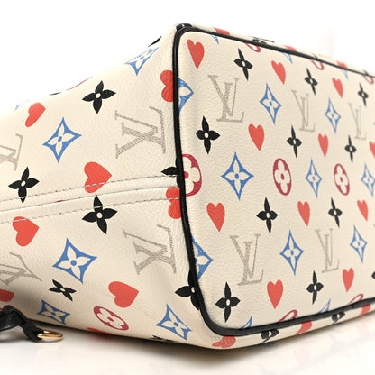 Louis Vuitton Game On Neverfull MM White 9 of 10