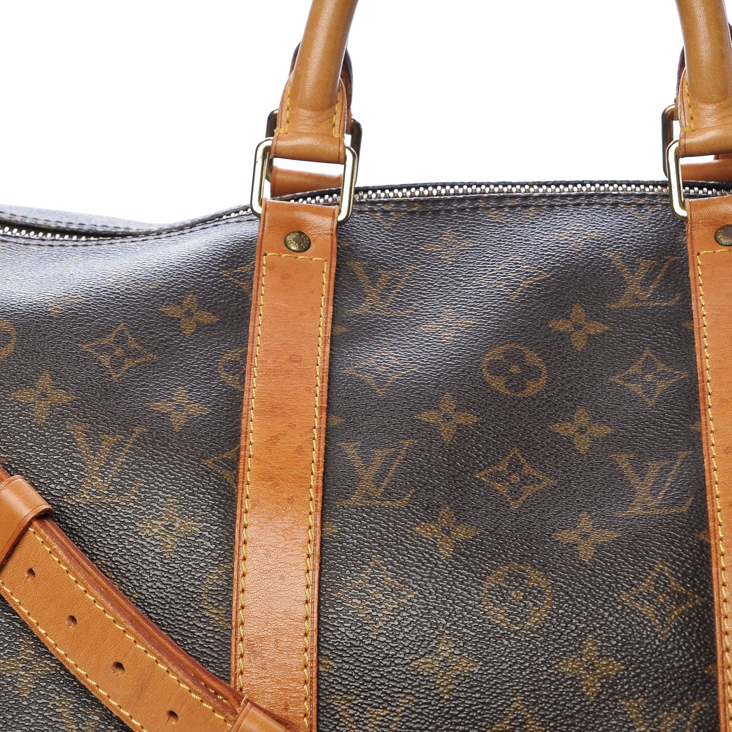 Louis Vuitton Monogram Keepall Bandouliere 50 14 of 15