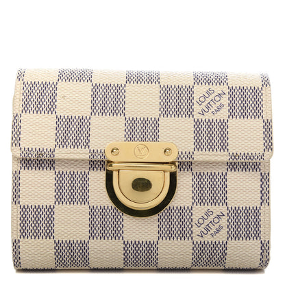 Louis Vuitton Damier Azur Koala Wallet 1 of 8