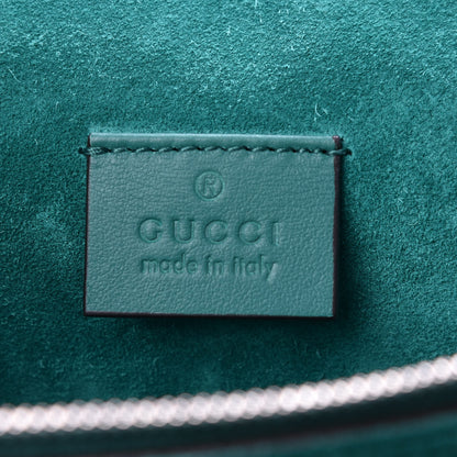 Gucci GG Supreme Monogram Embroidered Medium Dionysus Shoulder Bag Emerald 8 of 10