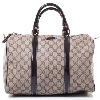Gucci Monogram Medium Joy Boston Brown 1 of 10