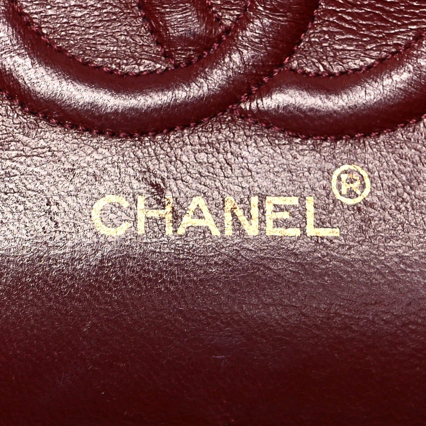 Lambskin Quilted Medium Double Flap Navy
