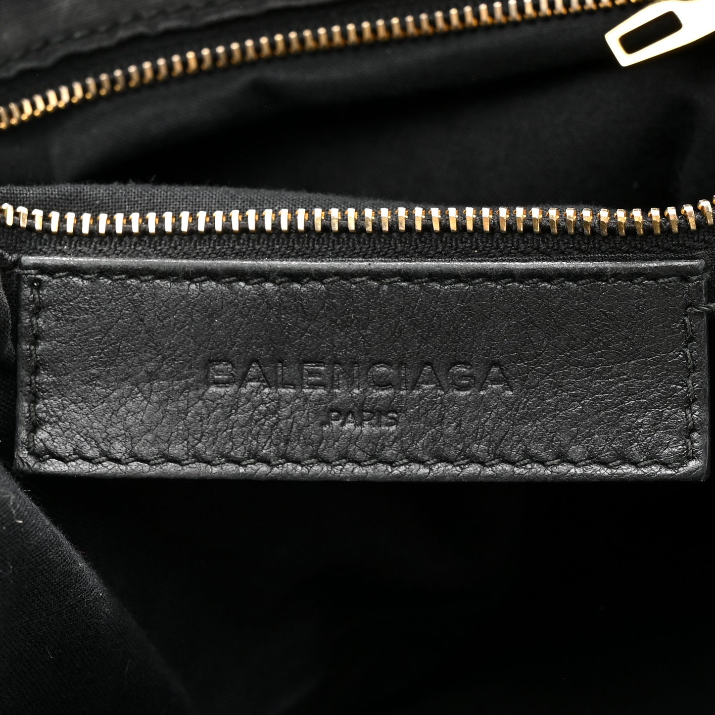 Veau Amp Plate Gold Hardware City Black