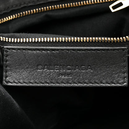 Balenciaga Veau Amp Plate Gold Hardware City Black 6 of 16
