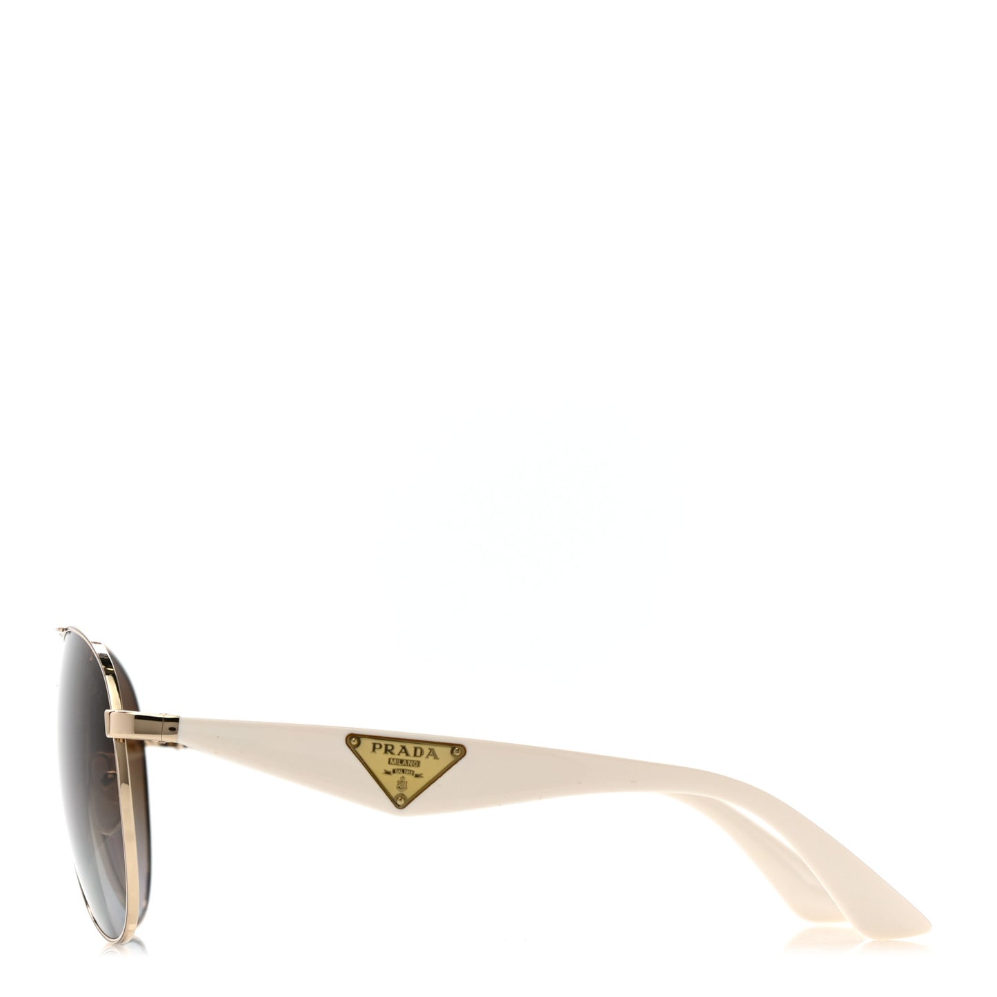 Gradient Aviator Sunglasses SPR53Q White