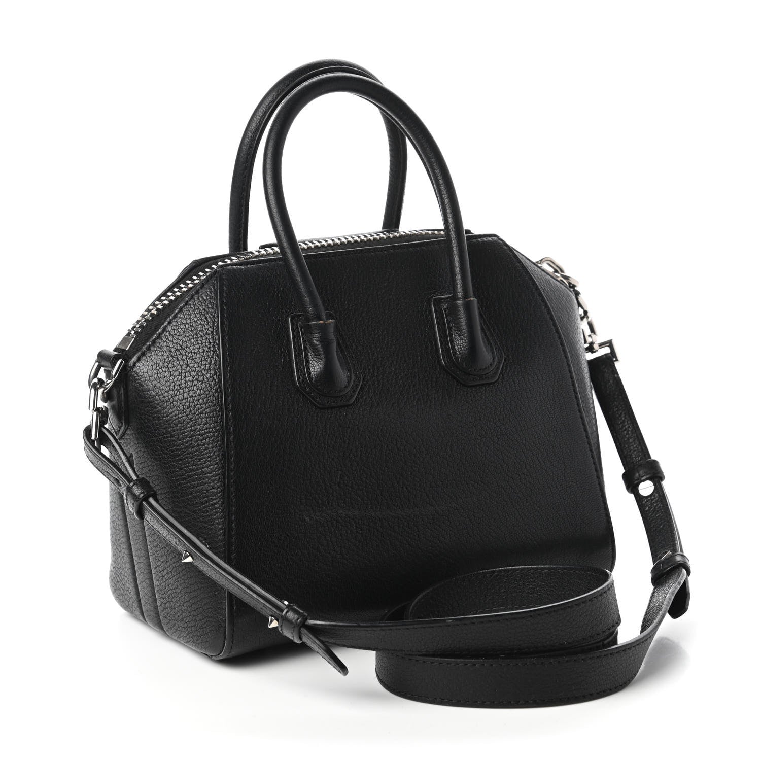 Givenchy Sugar Goatskin Mini Antigona Black 3 of 10