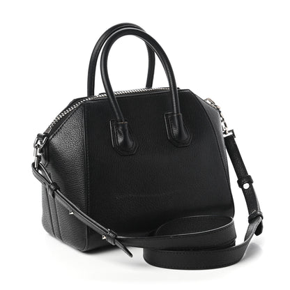Givenchy Sugar Goatskin Mini Antigona Black 3 of 10