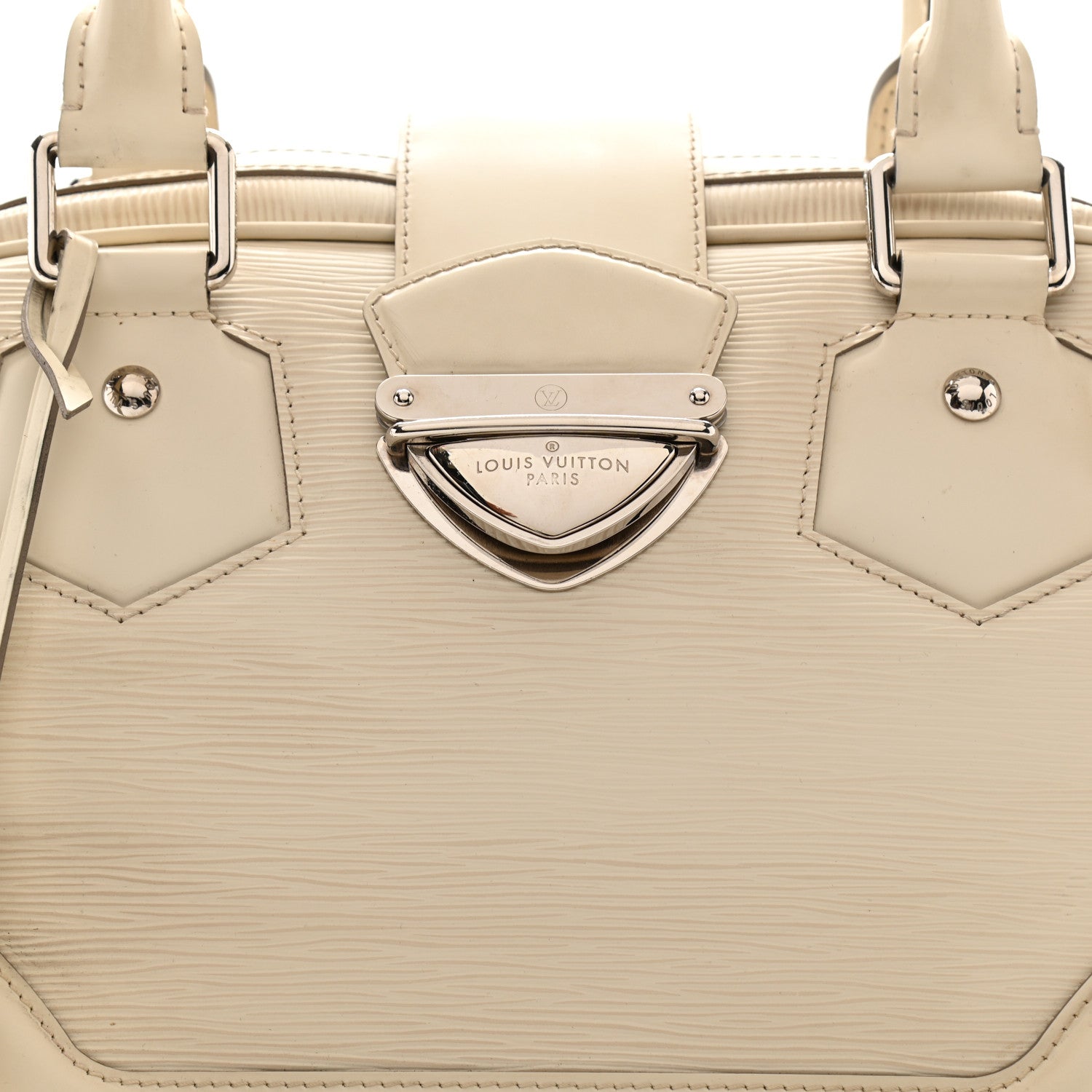 Louis Vuitton Epi Bowling Montaigne GM Ivory 8 of 15
