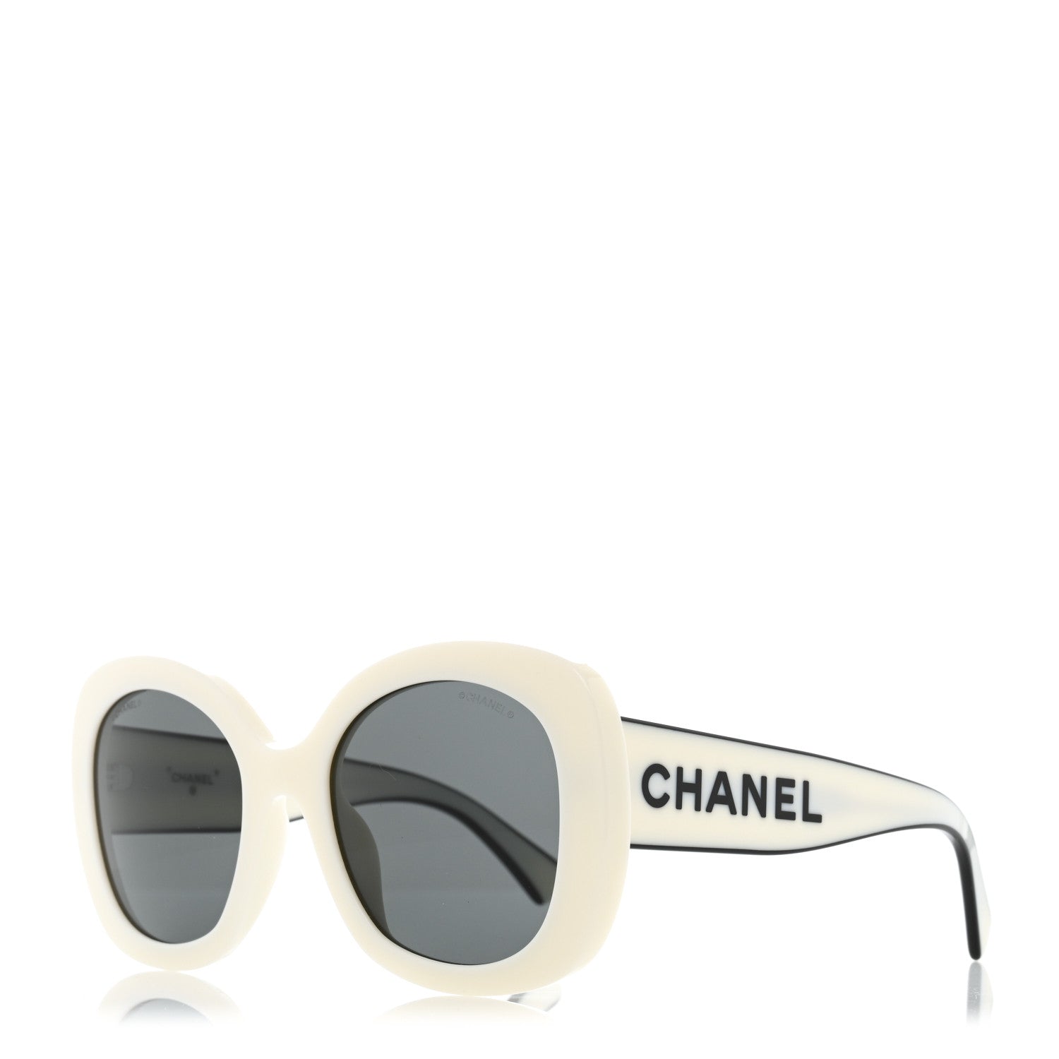 Chanel Acetate Sunglasses 71414A White 1 of 8