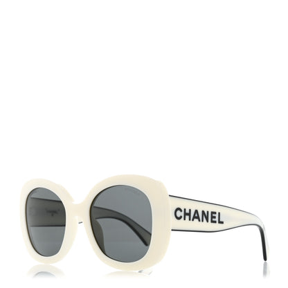 Chanel Acetate Sunglasses 71414A White 1 of 8